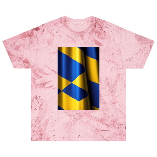 Ukrainian Blue and Yellow Flag: A Tale of National Blast T Shirts