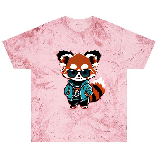 Kawaii Red Panda Blast T Shirts