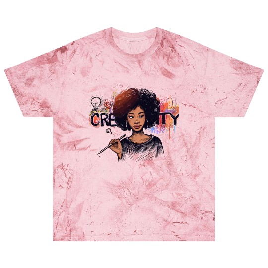 Creative Artist Portrait Blast T Shirts