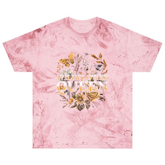 Wildflower Queen Floral Nature Butterfly Blast T Shirts