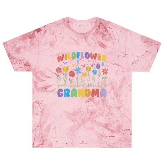 Grandma Wildflower Floral Nature Love Blast T Shirts