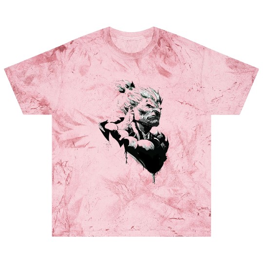 Monochrome Street Fighter: Akuma's Knightly FanAr Blast T Shirts