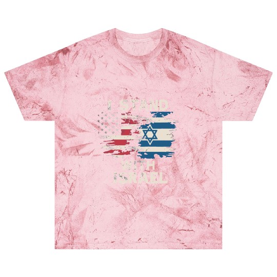 I Stand With Israel Patriotic Blast T Shirts