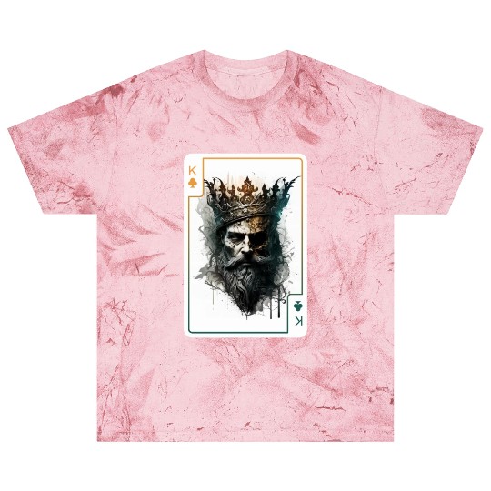 King Spades Halloween Creepy Gothic Poker Blast T Shirts
