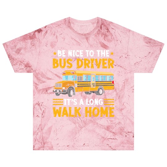 Back To School Funny School Bus Driver Blast T Shirts