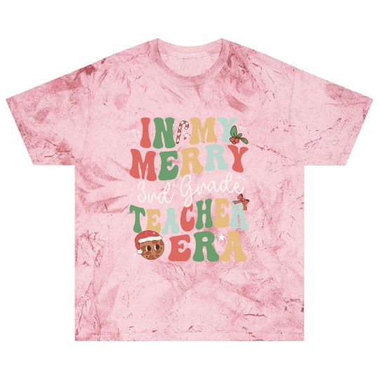 In My Merry 3rd Grade Teacher Era - Christmas Blast T Shirts