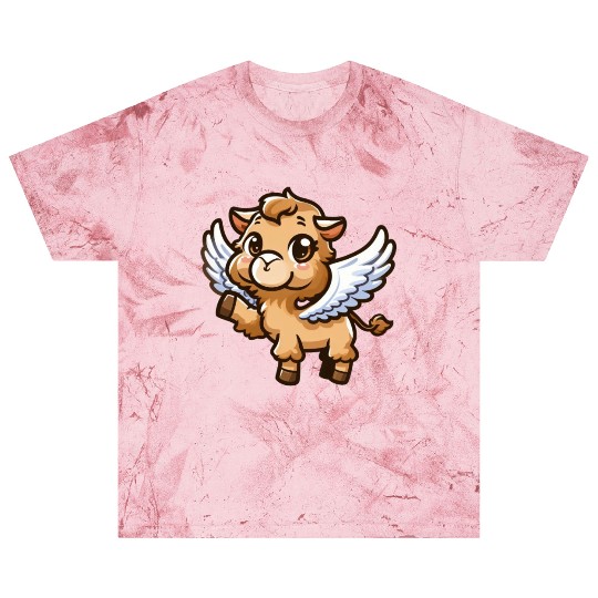 Angel Camel: Heavenly Comic Style Blast T Shirts