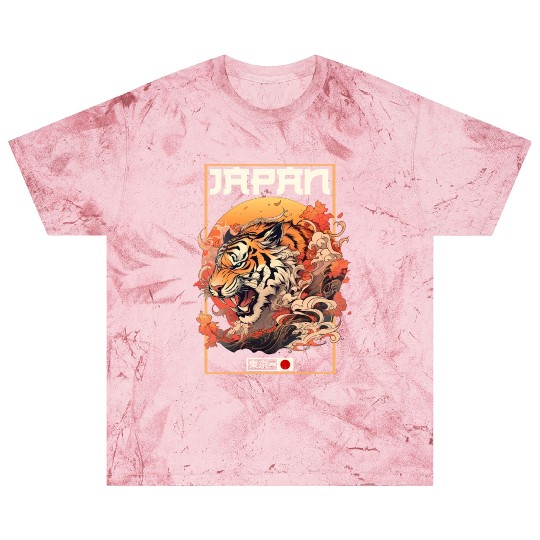 Tokyo Asia 80s Japanese Retro Tiger Blast T Shirts