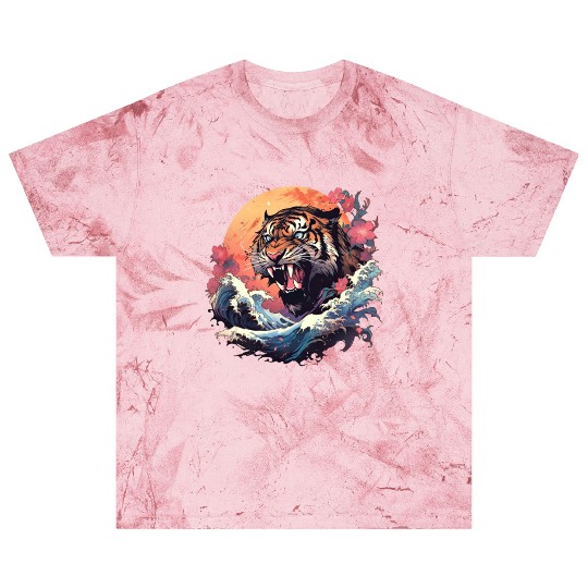 Tokyo Asia 80s Japanese Retro Tiger Blast T Shirts