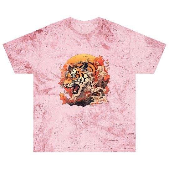 Tokyo Asia 80s Japanese Retro Tiger Blast T Shirts