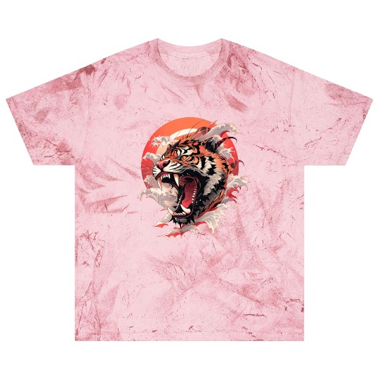 Tokyo Asia 80s Japanese Retro Tiger Blast T Shirts