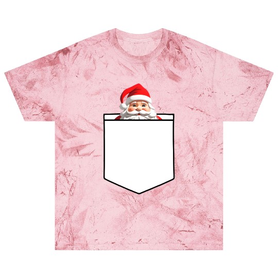 Fake Pocket snata claus Blast T Shirts