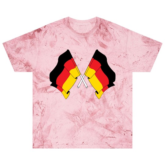 Two flags Germany Blast T Shirts