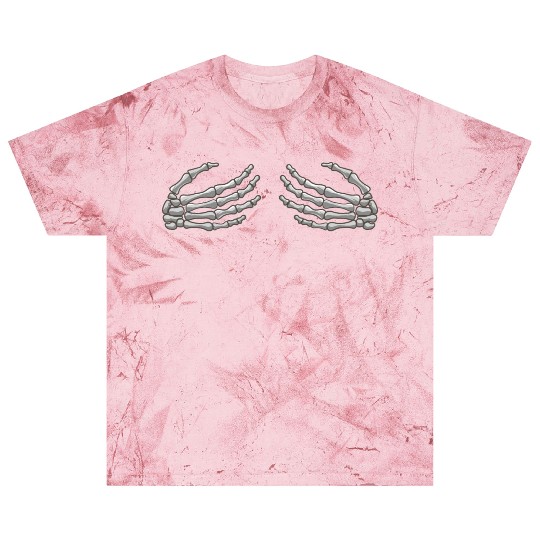 Halloween Skeleton Hands Blast T Shirts