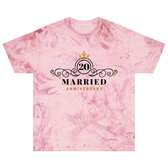 Wedding Anniversary 20 Years Blast T Shirts