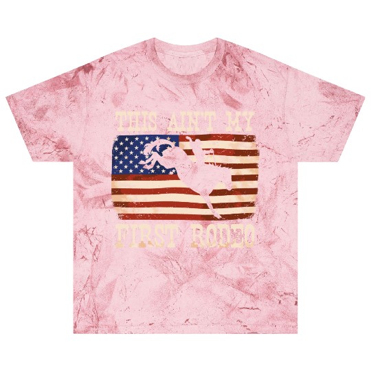 This Ain't My First Rodeo Women Rodeo Cowboy Blast T Shirts