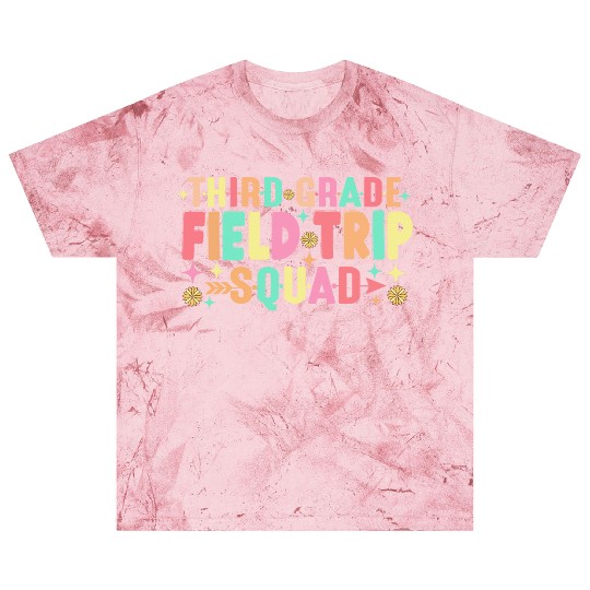 Teacher Students Third 3rd Grade Field Trip Squad Blast T Shirts