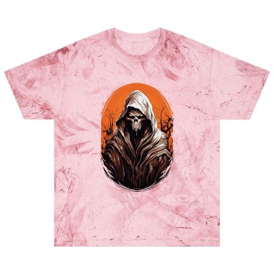 Spooky Halloween Grim Reaper Blast T Shirts