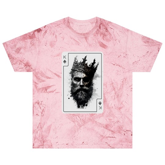 King Gothic Poker Card Game Horror Creepy Blast T Shirts