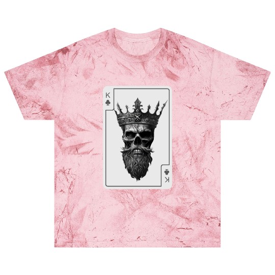 King Spades Halloween Creepy Gothic Poker Blast T Shirts