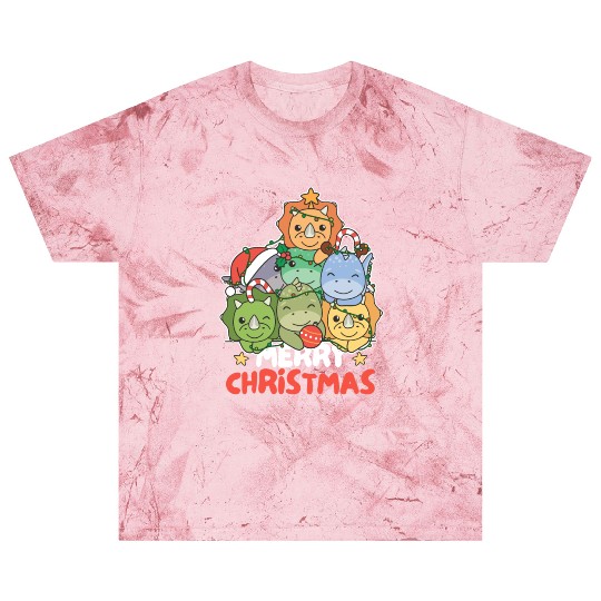 Dinosaur Christmas Tree Merry Christmas Blast T Shirts