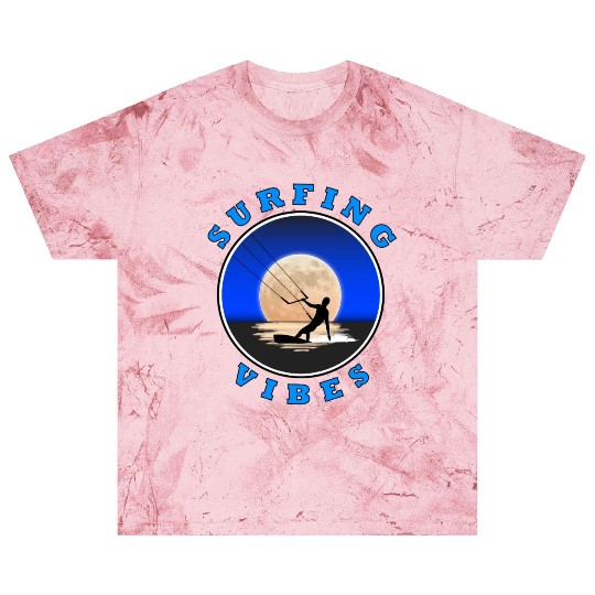 Surfing Vibes - Moon - kite surfer Blast T Shirts