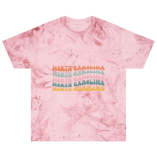 North Carolina State North Carolinian Pride Groovy Blast T Shirts