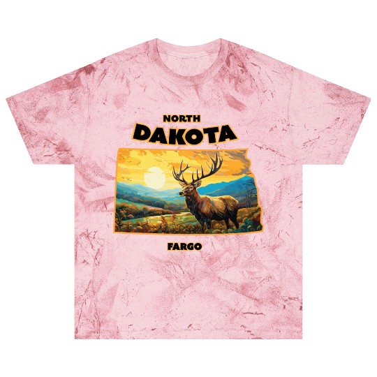 North Dakota - Elk Blast T Shirts