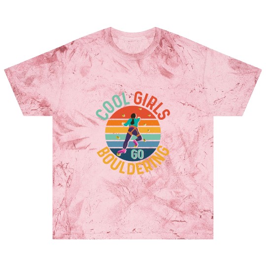 Cool Girls Go Bouldering Boulder Climbing Blast T Shirts