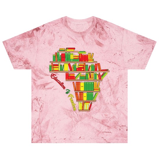 Education Is Freedom Juneteenth Reading Book Lover Blast T Shirts