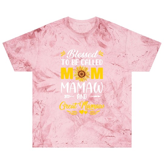 Blessed To Be Called Mom Mamaw Great Mamaw Mothers Blast T Shirts