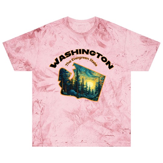 Washington Wildlife - evergreen Blast T Shirts