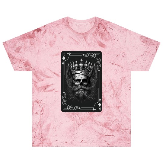 Creepy Card Game King Spades Poker Nightmare Blast T Shirts