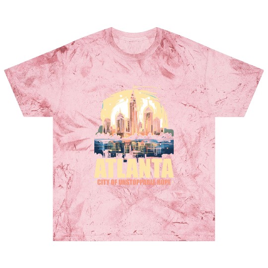 Atlanta City Georgia USA America United States Blast T Shirts