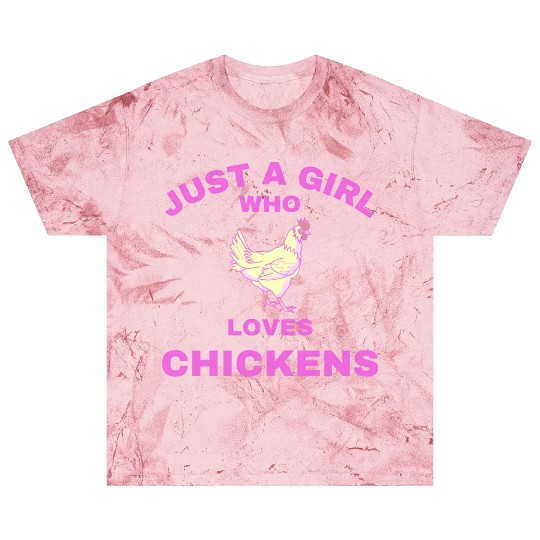 just a girl who loves chickens Blast T Shirts