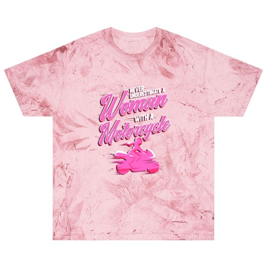 Ladies Motorcycle Girl Biker Gift for Motocross Blast T Shirts