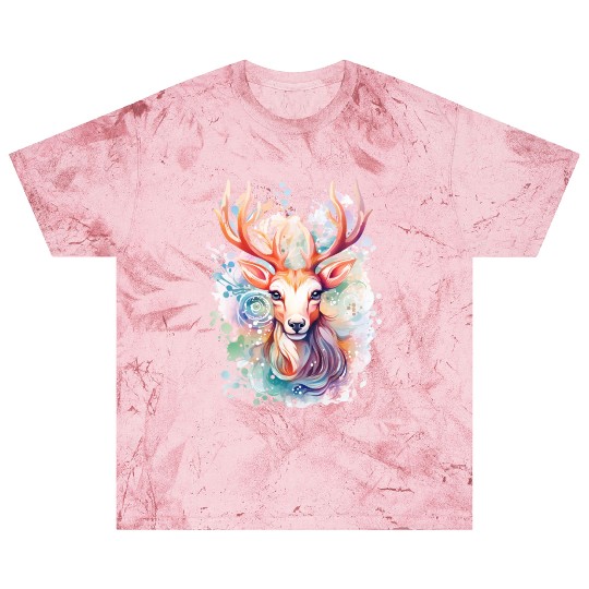 Colorful Reindeer Fantasy: Studio Ghibli Style Blast T Shirts