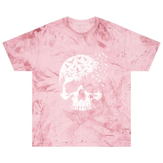 Vintage Skull Graphic Halloween Gothic Emo Blast T Shirts