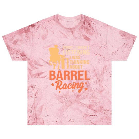 Horseback Riding Cowgirl Funny Barrel Racing Blast T Shirts