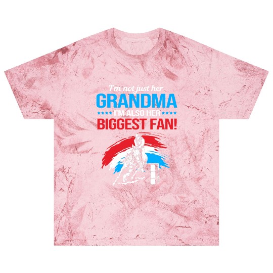 Grandma Biggest Fan Barrel Racing Grandma Blast T Shirts
