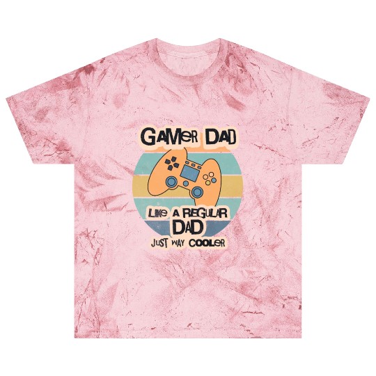 Cool Retro Gamer Dad Blast T Shirts