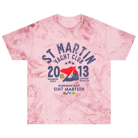 St Martin Yacht club blc Copy Blast T Shirts