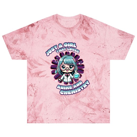 Just a Girl that loves Anime and Chemistry Blast T Shirts