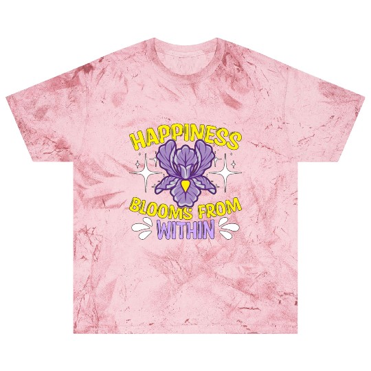 Orchids Happiness Blooms From Within Orchid Grower Blast T Shirts