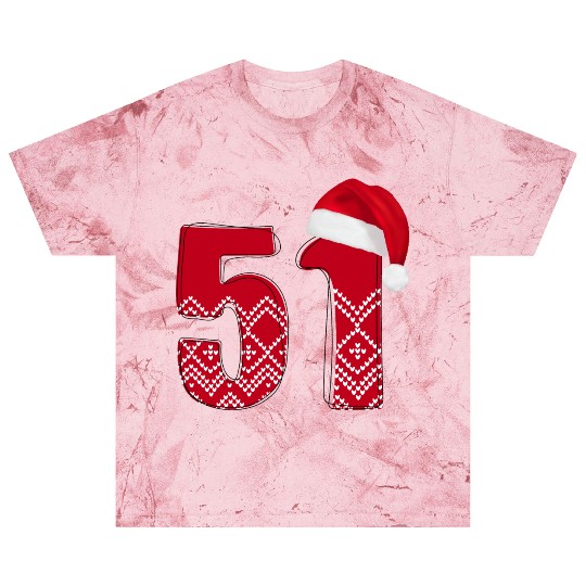 Celebrate 51 Christmas Years - Number Fifty One Blast T Shirts