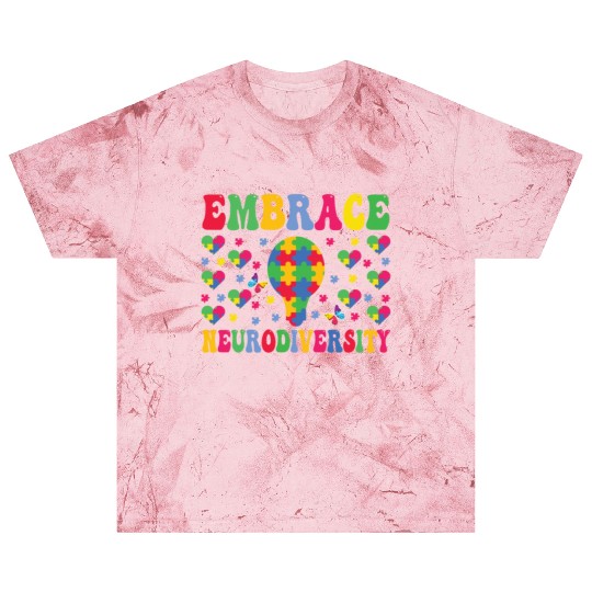 embrace neurodiversity - Embrace ADHD Autism ASD Blast T Shirts