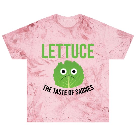 Lettuce The Taste of Sadness Funny Vegan Green FF Band Blast T Shirts