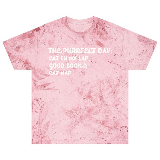 Cat in My Lap Book Catnap The Purrfect Day Blast T Shirts