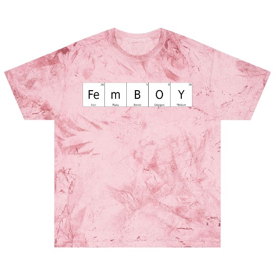 Periodic Table Chemical Element Femboy Bigender Si Blast T Shirts