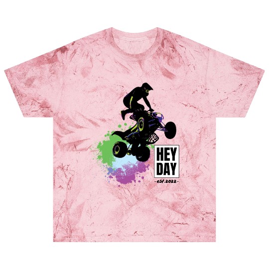 ATV/Quad " Airborne" style logo. By "Hey Day" Blast T Shirts